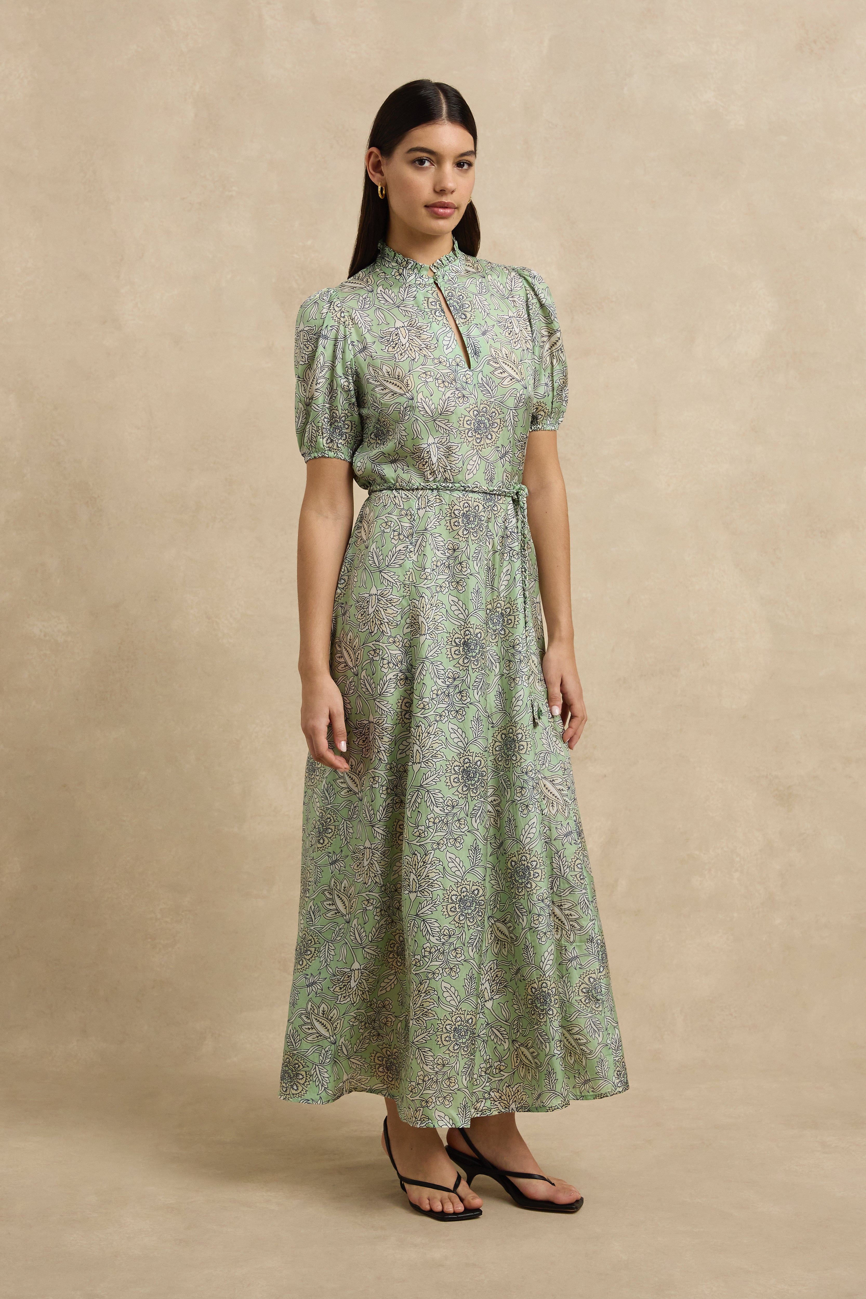 Oceanus Dress - Heritage Sage